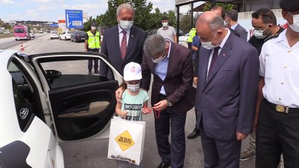 YALOVA - İçişleri Bakan Yardımcısı İnce, trafik denetimine katıldı