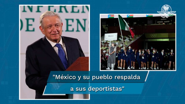 ¡Ánimo, nos va a ir bien!”: AMLO desea éxito a mexicanos en Juegos Olímpicos Tokio 2020