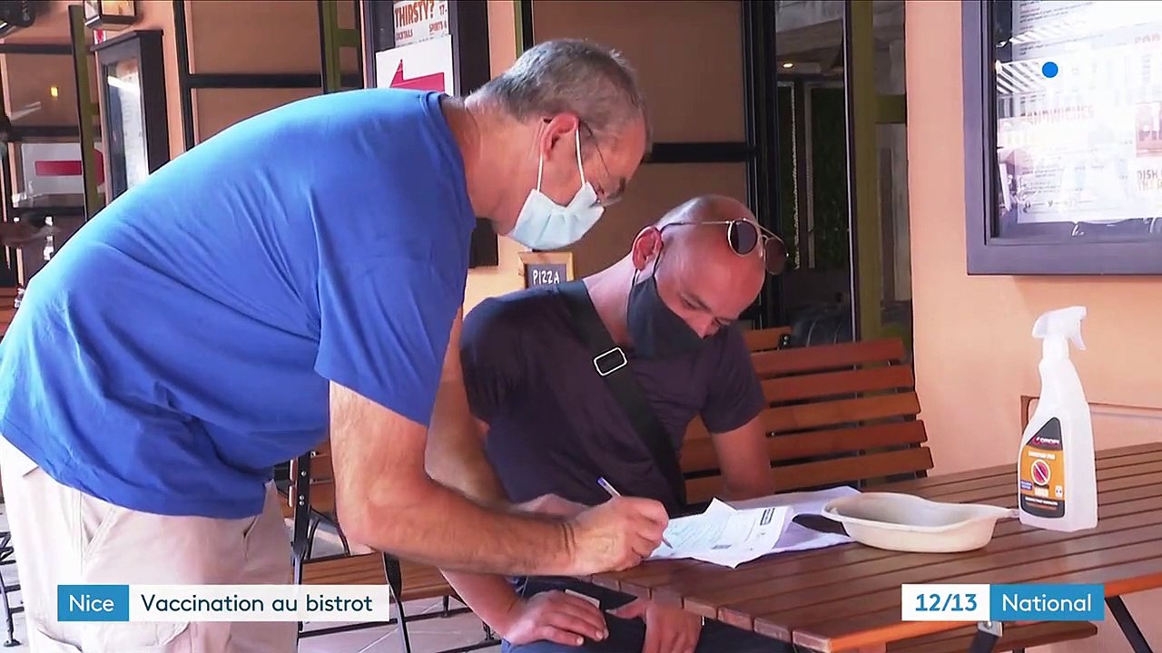 Nice : un centre de vaccination provisoire ouvre dans un bar