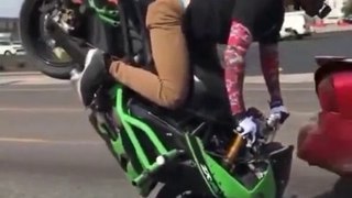 Dangerous Bike stunt  status || Instagram status || Biker Attitude || short video ||