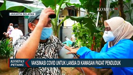 Vaksinasi di Wilayah Padat Penduduk, Target 300 Dewasa dan Anak Per Hari