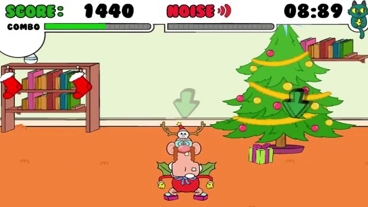 Cartoon Network Games Uncle Grandpa - Sneakin' Santa