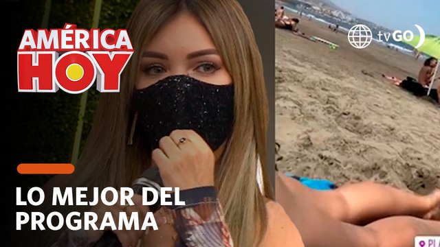 América Hoy: Paula Manzanal habló sobre el video de Fabio Agostini con otra chica (HOY)