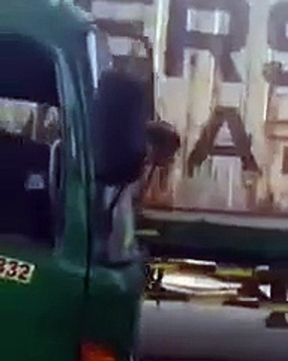 12 Year Old Boy Drives Around In A Truck