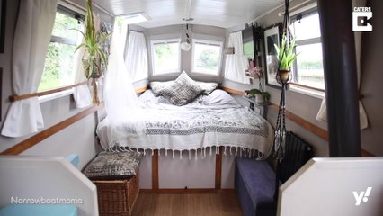 Single Mama kauft sich und ihrem Sohn ein Hausboot