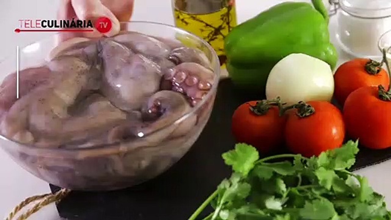 Salada de polvo (fresca e fácil) - TeleCulinária