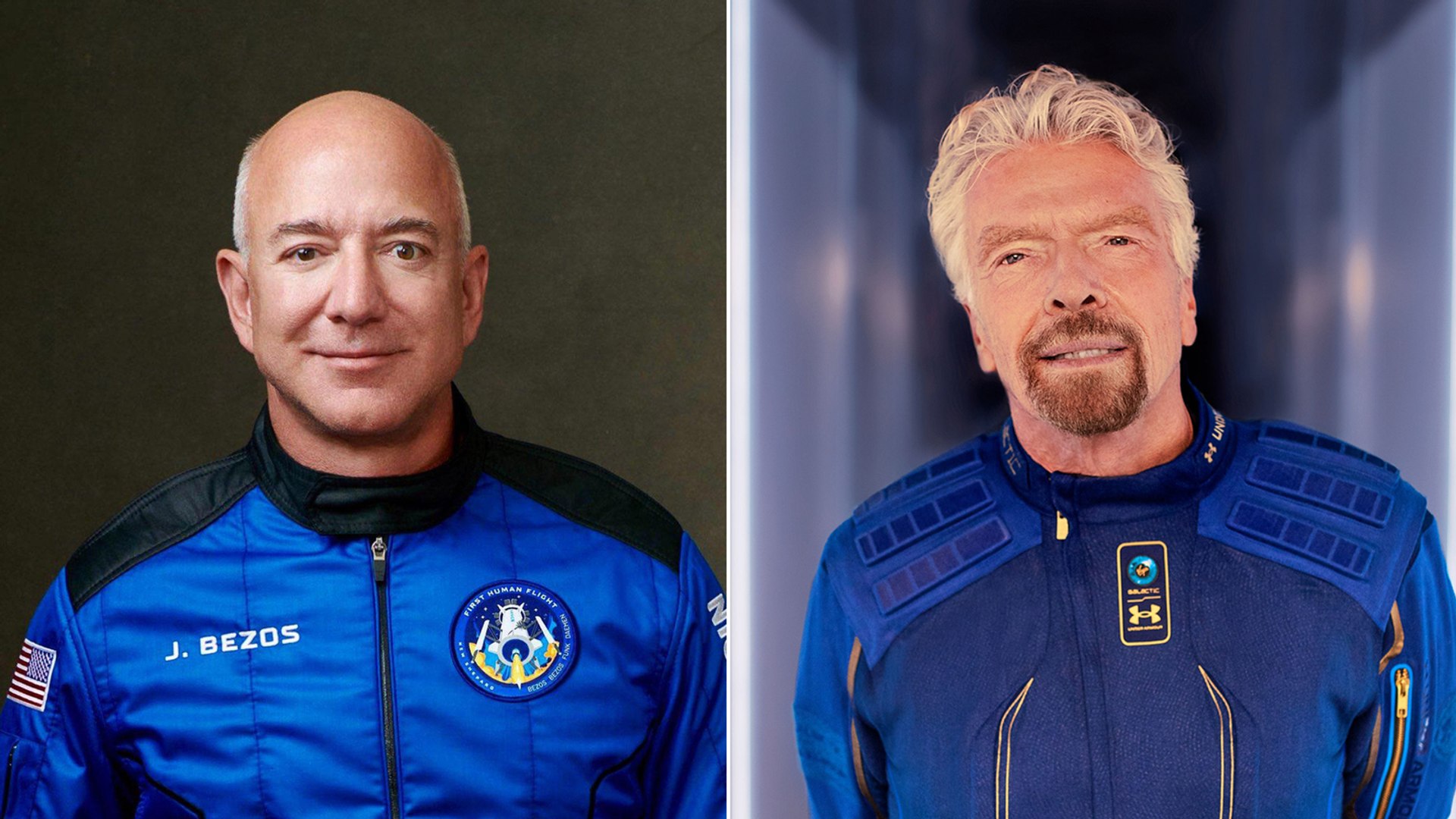 Jeff Bezos  Richard Branson just went to space and back