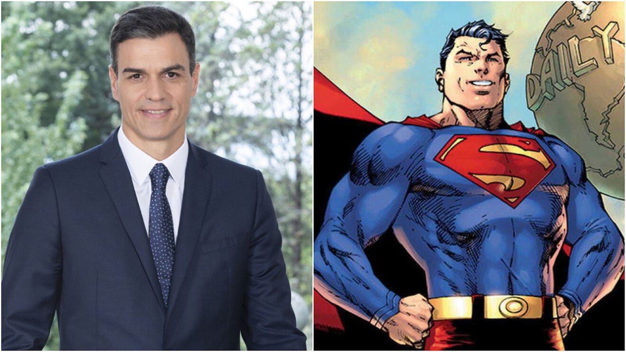 Medios afines al gobierno ocultan el fiasco del viaje de Sánchez a estados unidos y le llaman Superman