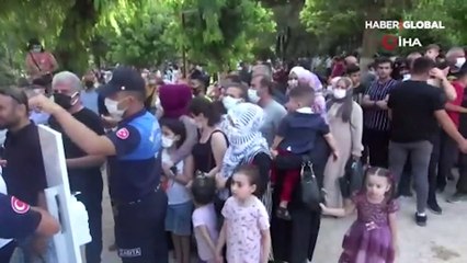 Hatay'da 82'nci yılda 82 metrelik künefe