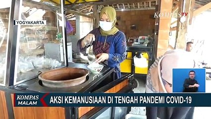 Pengusaha Kuliner Bagikan Soto ke Pasien Covid-19