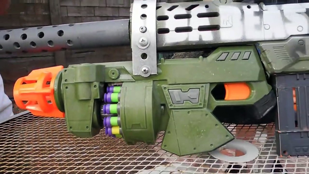 Nerf Longshot   Buzzbee Integration with HAMR sight