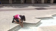 Piscinas, fuentes y sombras para huir del calor