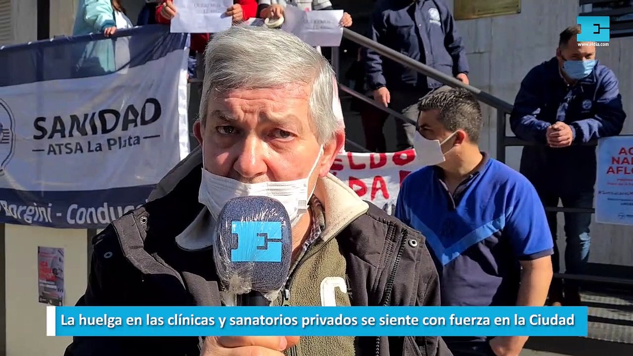 La huelga en las clínicas y sanatorios privados se siente con fuerza en la Ciudad