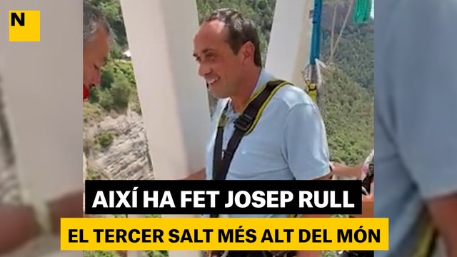 Així ha fet Josep Rull el tercer salt més alt del món