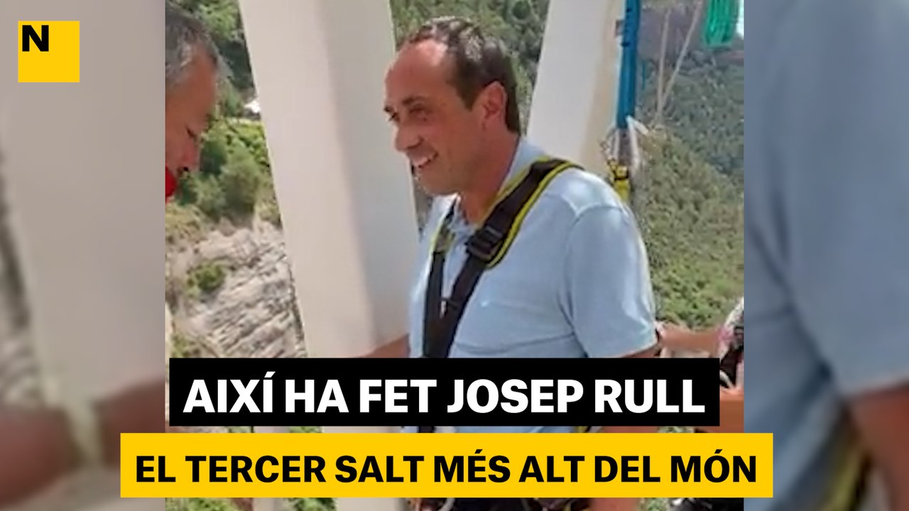Així ha fet Josep Rull el tercer salt més alt del món