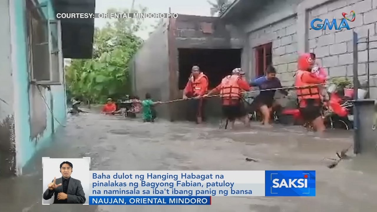 Bahang dulot ng Hanging Habagat na pinalakas ng Bagyong Fabian, patuloy na naminsala sa iba't ibang panig ng bansa | Saksi