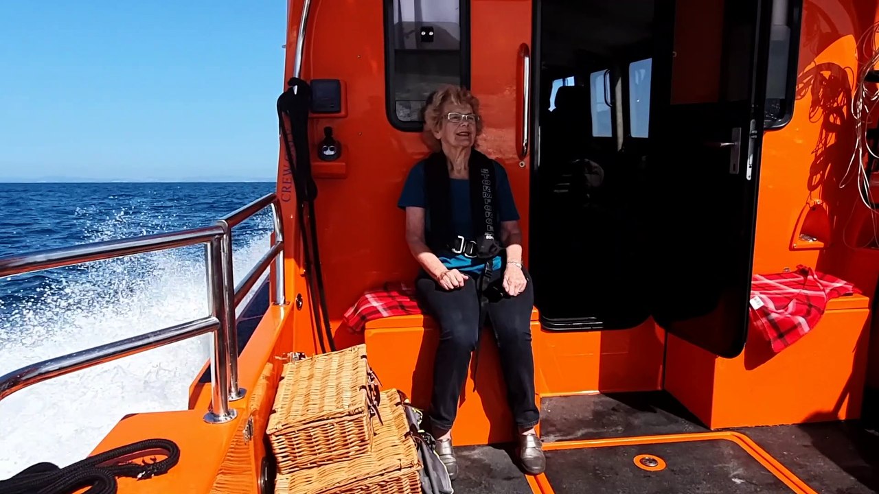 Dani Garavelli and her mother, Margaret, make a long overdue visit to Ailsa Craig