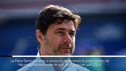 PSG - Pochettino prolonge jusqu'en 2023 !