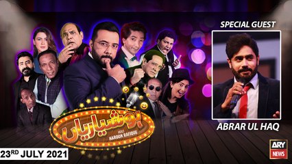 Hoshyarian | Abrar Ul Haq | Eid Special | 23rd JULY 2021