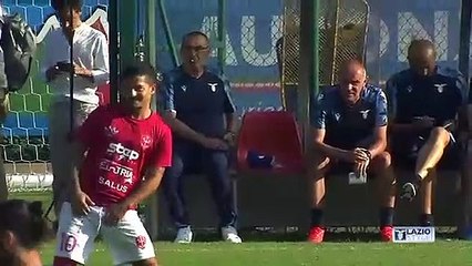 Lazio-Triestina, il gol di Luis Alberto