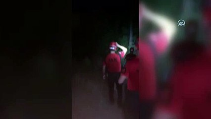 MUĞLA -  Yürüyüş yaparken kaybolan 2 kişi bulundu