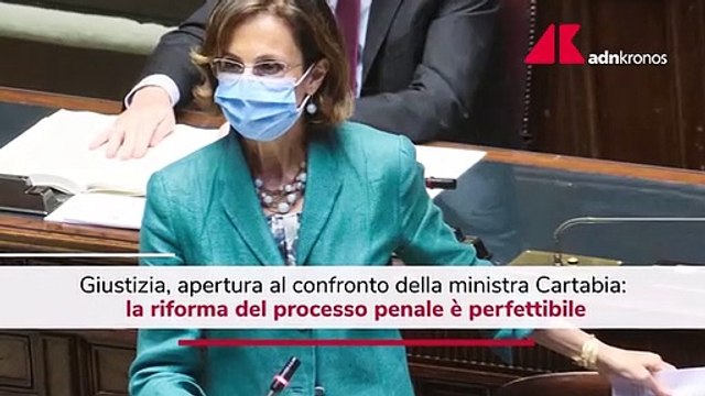 Giustizia, Cartabia: Riforma processo penale perfettibile
