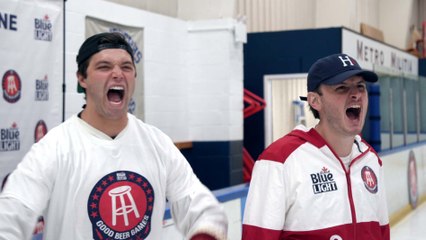 Almost Breaking My Ass Bone On The Ice For Beer And Glory