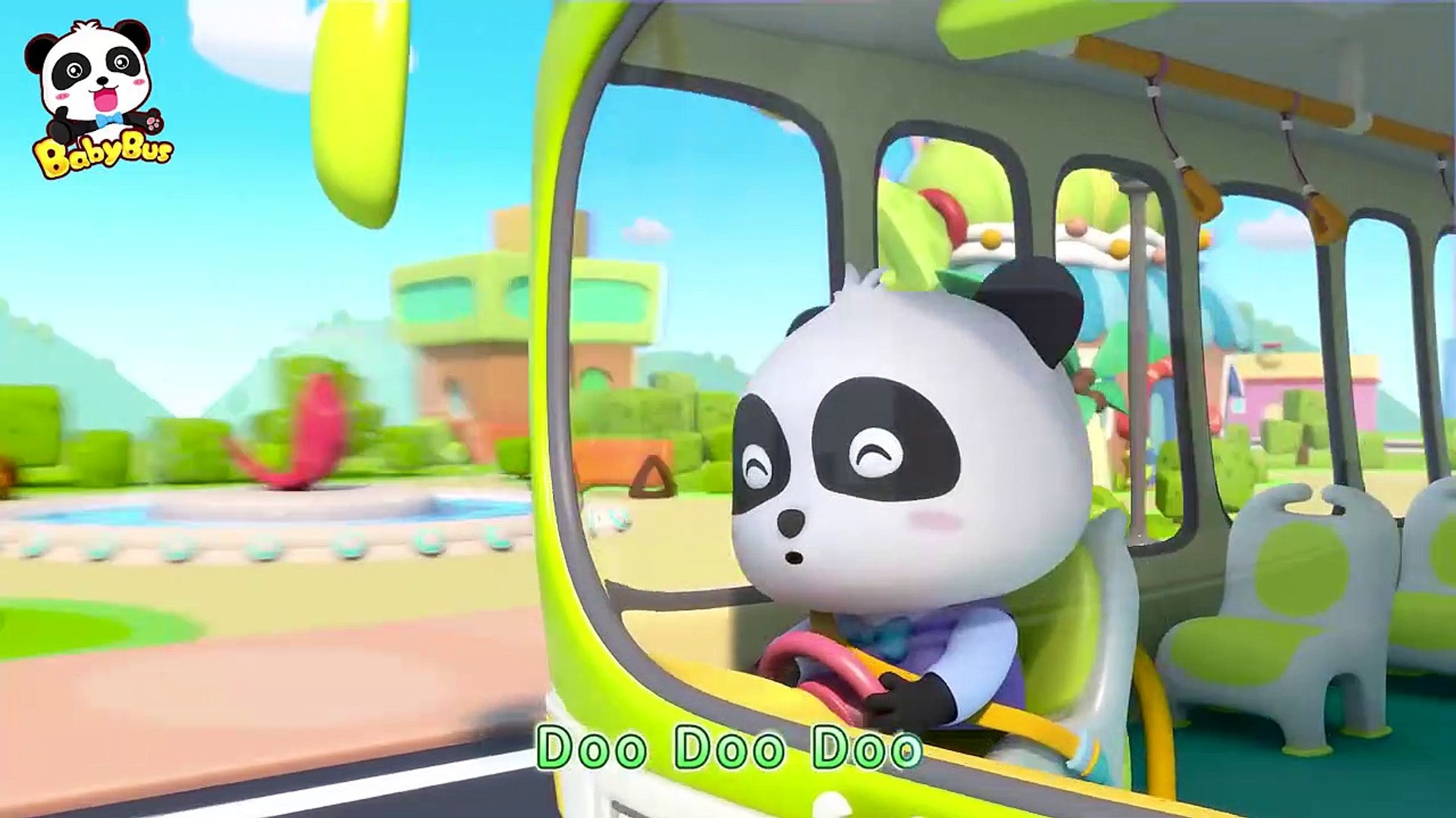 Panda Bus Driver: Let's Go! | Kids Profession Songs | Nursery Rhymes |  BabyBus - video Dailymotion