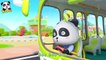 Panda Bus Driver: Let's Go!  | Kids Profession Songs | Nursery Rhymes | BabyBus