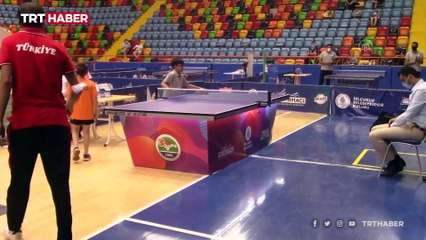 Minik şampiyon müsabakalara yemek masasında hazırlandı