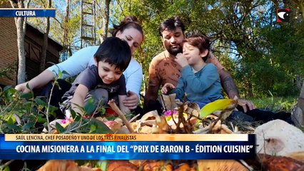 Cocina misionera a la final del “Prix de Baron B - Édition Cuisine”