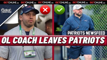 PATRIOTS NEWS: OL Coach Cole Popovich Stepping AWAY, Carmen Bricillo TAKING OVER