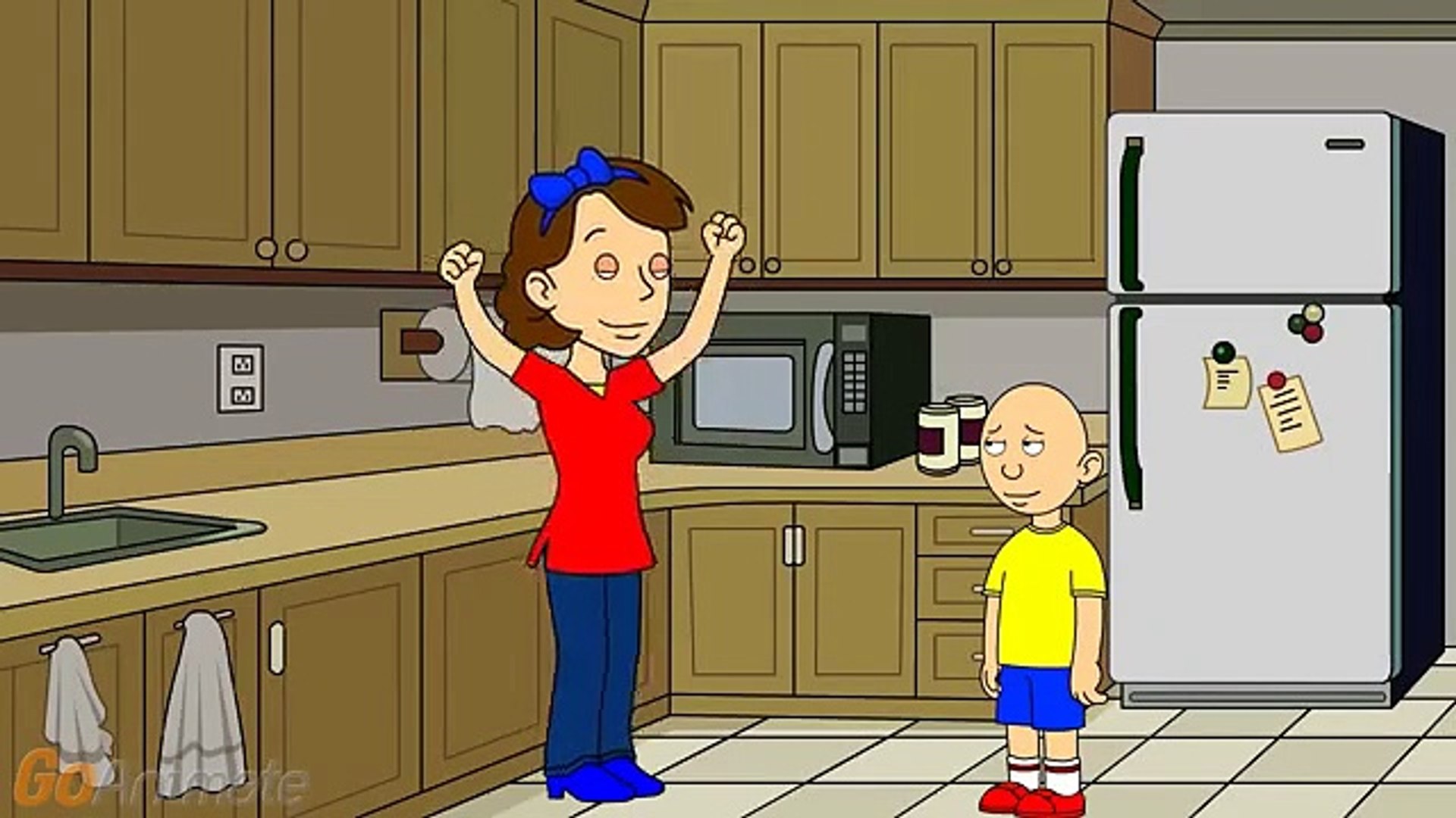 caillou mom