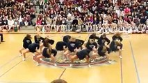 Central High Cheerleaders dance at pep rally