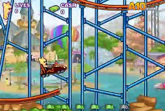 Парк Развлечений - Девочка на Американских Горках 2 Thrill Rush 2