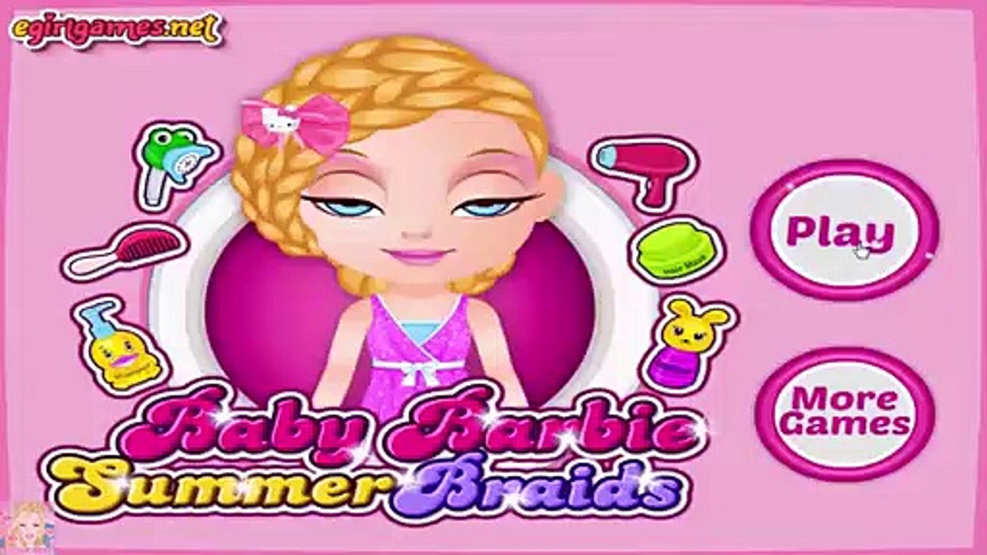 Barbie hair makeover sale game