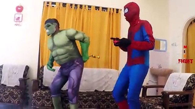 Funny SuperHeroes In Real Life Spiderman Playing Sword Hulk Steals Apple Fun Fail Compilation
