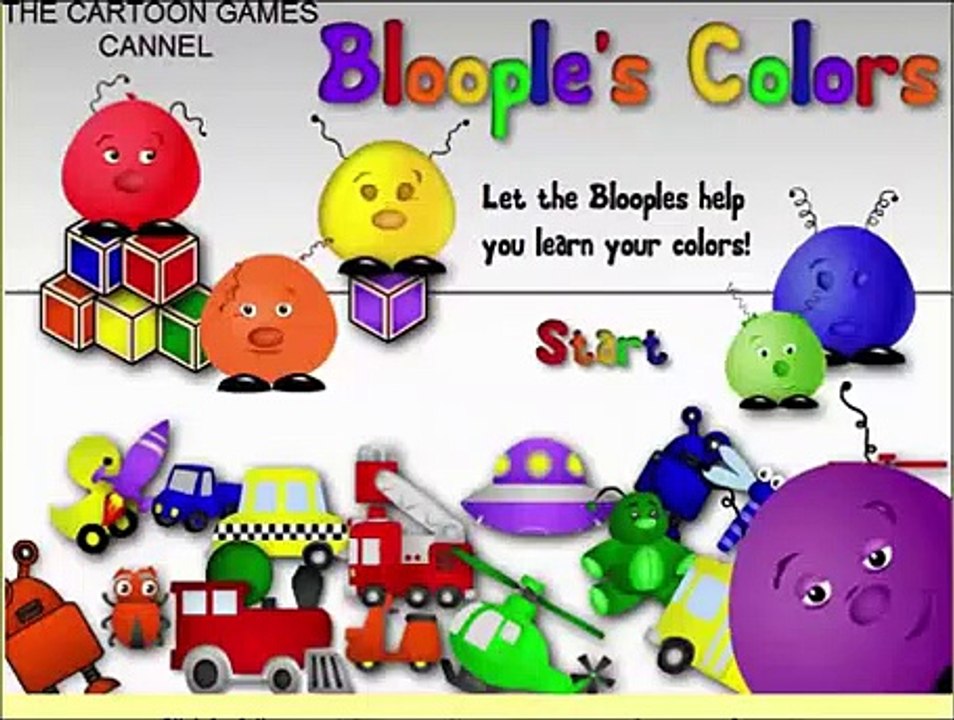 Preschool Activity with Blooples Colors , Learn Colors