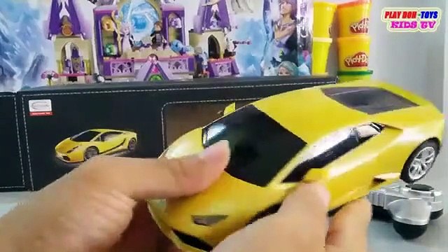Автомобиль легковые автомобили Коллекция Дети ламборджини Игрушки распаковка видео RASTAR RC