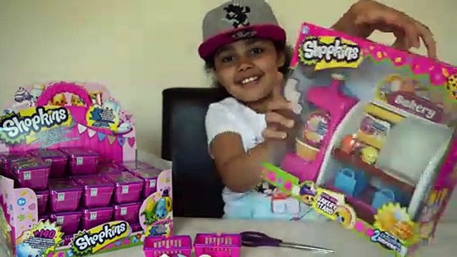 SHOPKINS Seasons 2 Blind Bag Baskets Shopping Mall Bakery Unboxing
