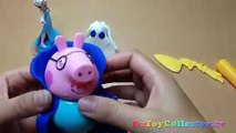 Peppa Pig Play Doh Halloween Party Ft. Frozen Queen Elsa DIY Halloween Costume