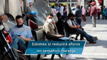 Estado de México pasa a semáforo naranja con reducción de aforos al 50%