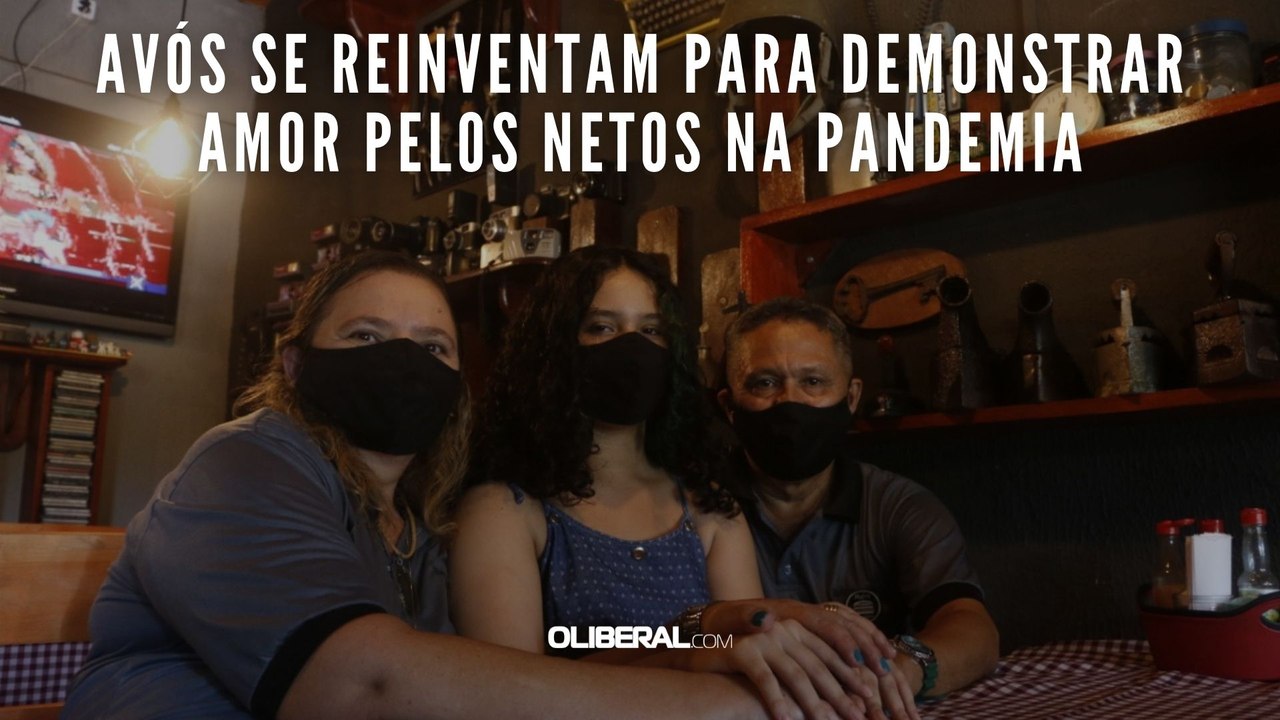 Avós se reinventam para demonstrar amor pelos netos na pandemia