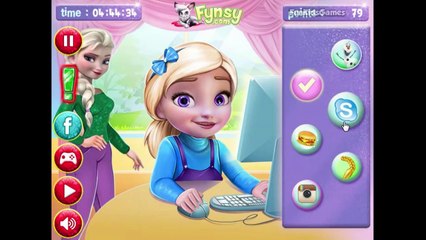 Frozen Elsa Spielzeug-Fabrik-Katastrophe Disney Frozen Movie Cartoon-Spiel für Kinder