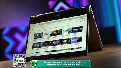 Acer lança nova linha premium de notebooks no Brasil