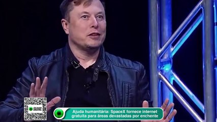 Ajuda humanitária SpaceX fornece internet gratuita para áreas devastadas por enchente