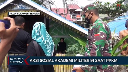 Aksi Sosial Akademi Militer 91 Saat PPKM