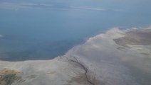 Great Salt Lake at historic low levels
