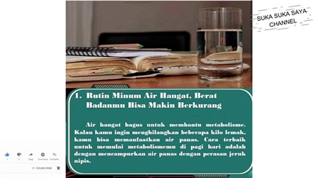 5 Manfaat Minum Air Putih Hangat 5 Benefits of Drinking Warm Water