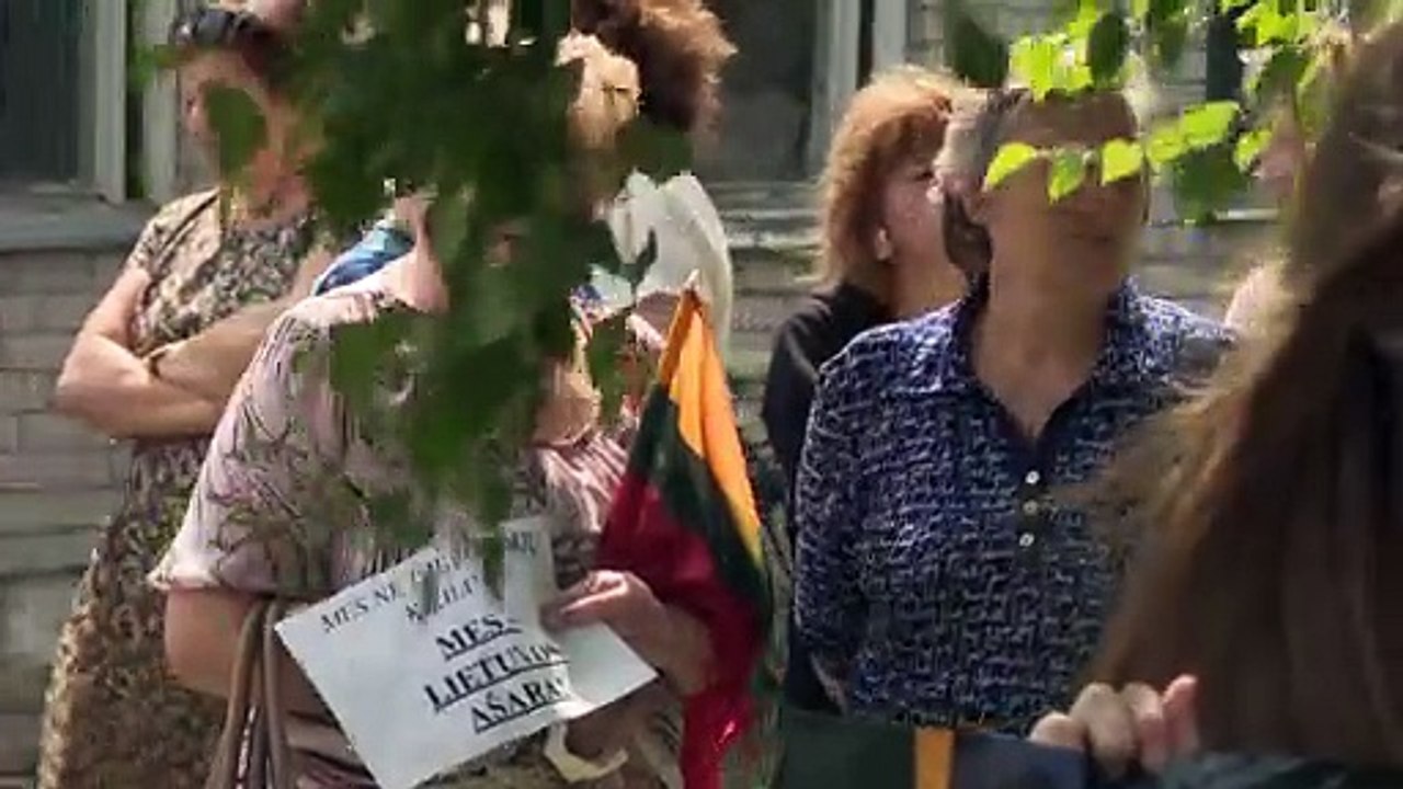 Proteste gegen Migranten in Litauen